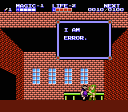 I AM ERROR.