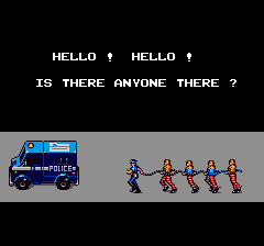 HELLO ! HELLO ! IS THERE ANYONE THERE ?