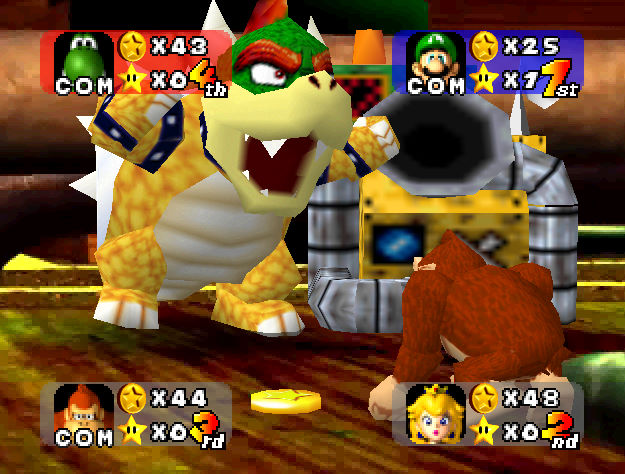 bowser off his shits at the tiddlywinks tourney