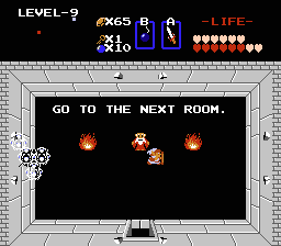 GO TO THE NEXT ROOM.