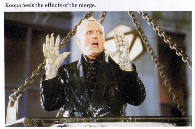 Koopa feels the effects of the merge.