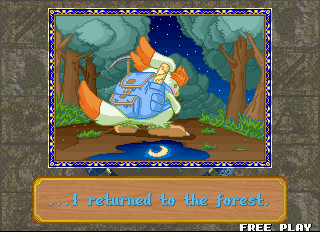 "... I returned to the forest."